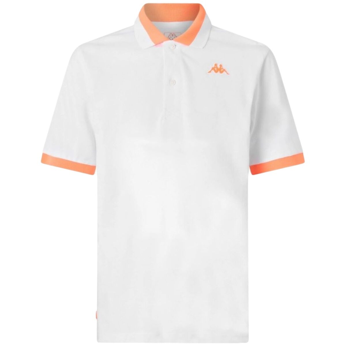 Image secondaire de Polo à manches courtes homme Kappa 341N22W A14 Blanc
