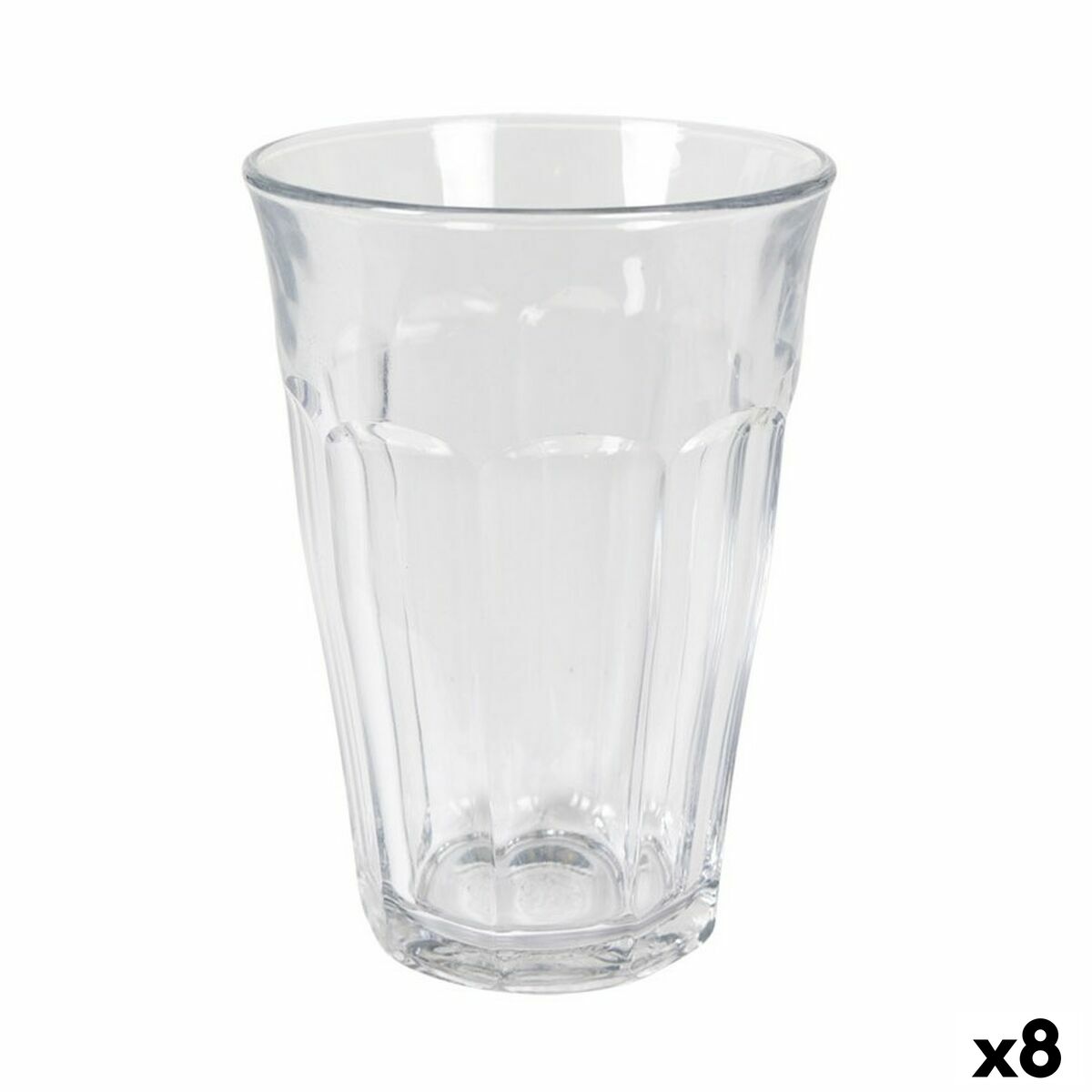 Set de Verres Duralex Picardie Transparent 4 Pièces 360 ml (8 Unités)