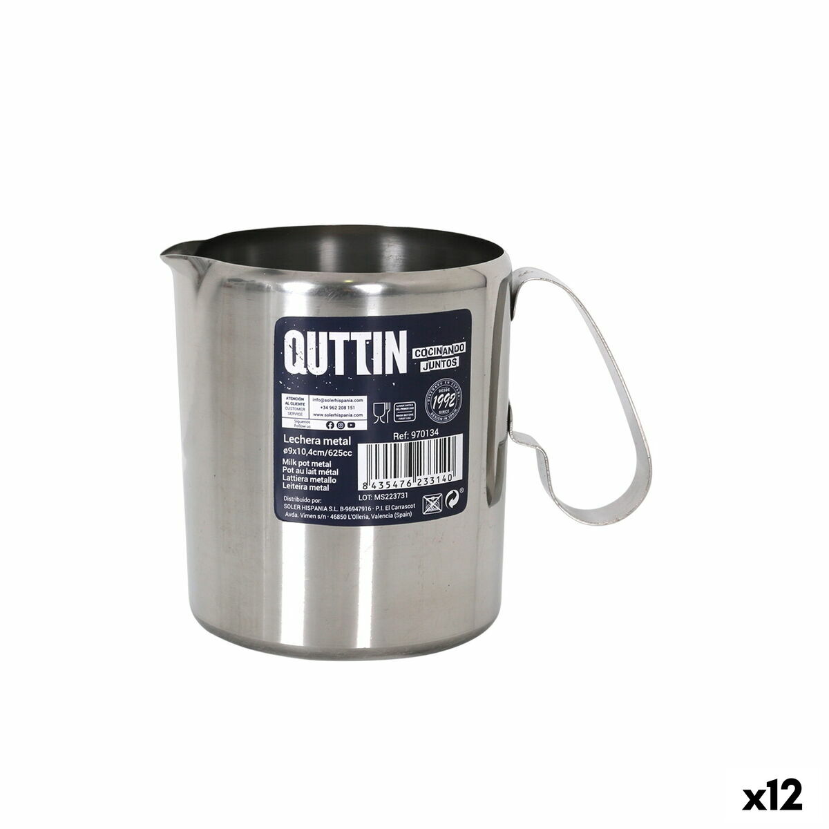 Jarras para vaporizar leche