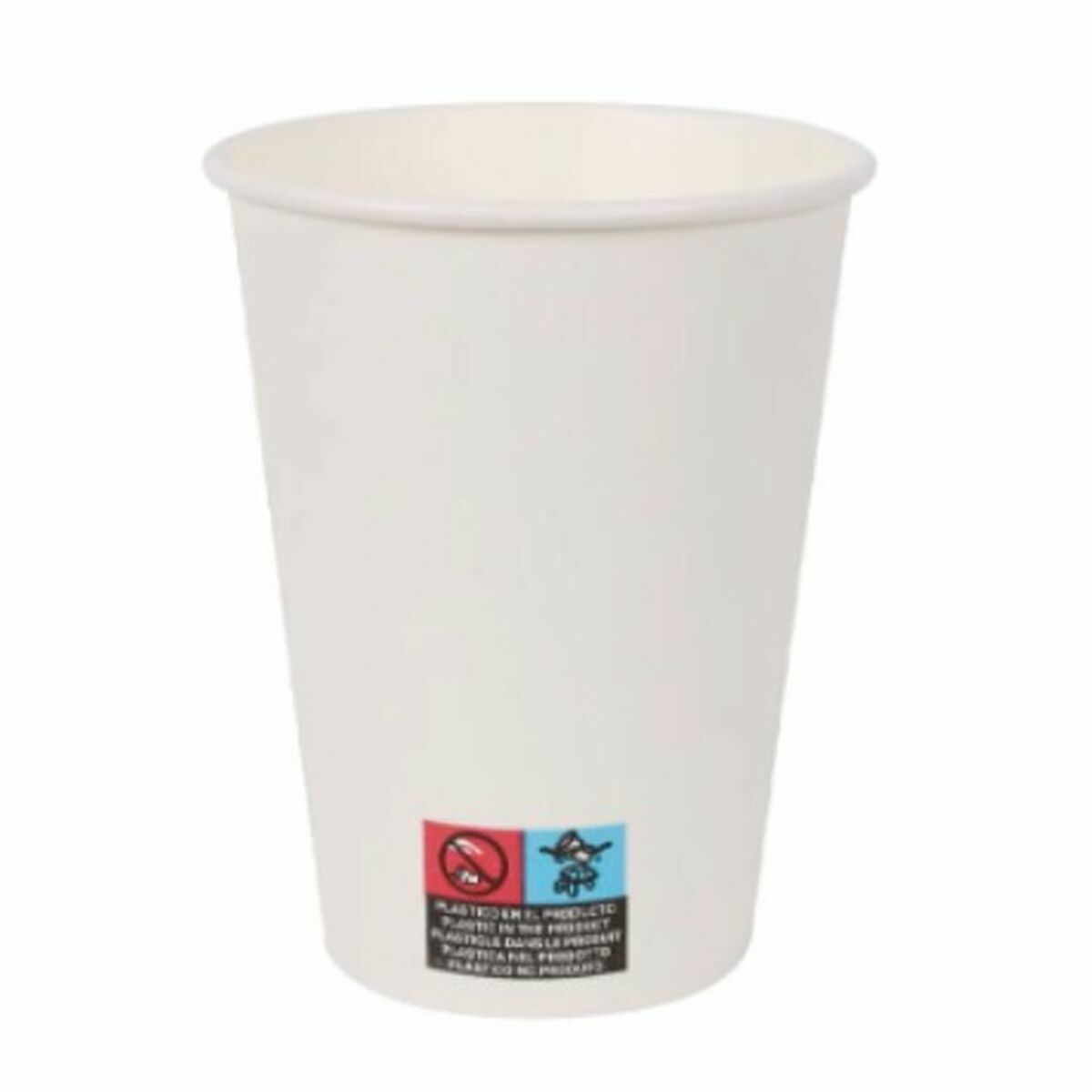 Glazenset Algon Karton Wegwerp Wit 36 Stuks (12 Onderdelen)