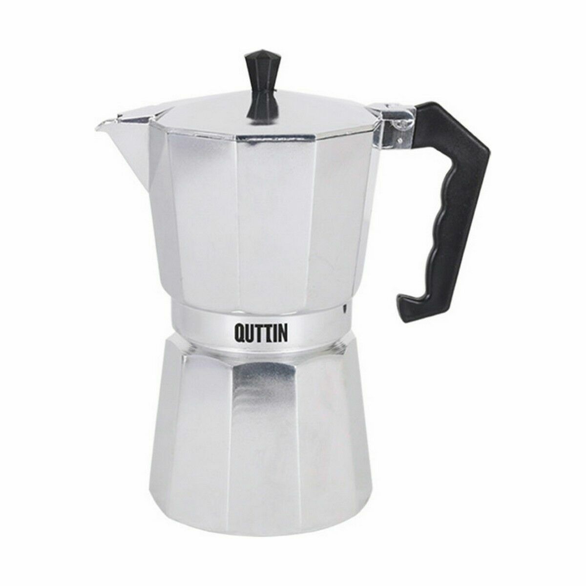 Italiaanse Koffiepot Quttin Aluminium 6 Kopjes (6 Stuks)