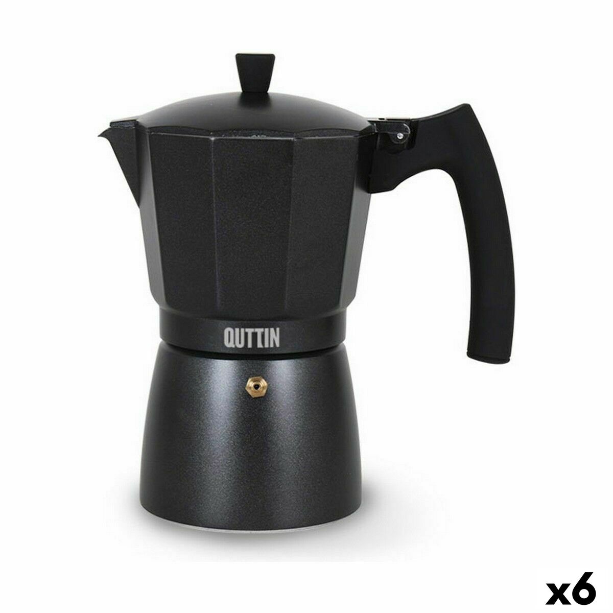 Italiaanse Koffiepot Quttin 9 Kopjes (6 Stuks)