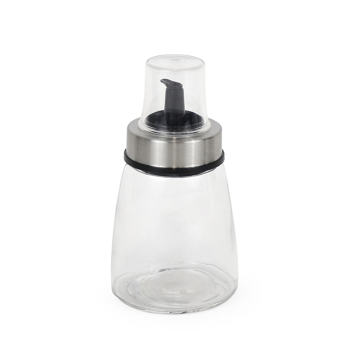 Image secondaire de Huilier Quttin Transparent Argenté verre 200 ml 6,5 x 6,5 x 12,5 cm (12 Unités)
