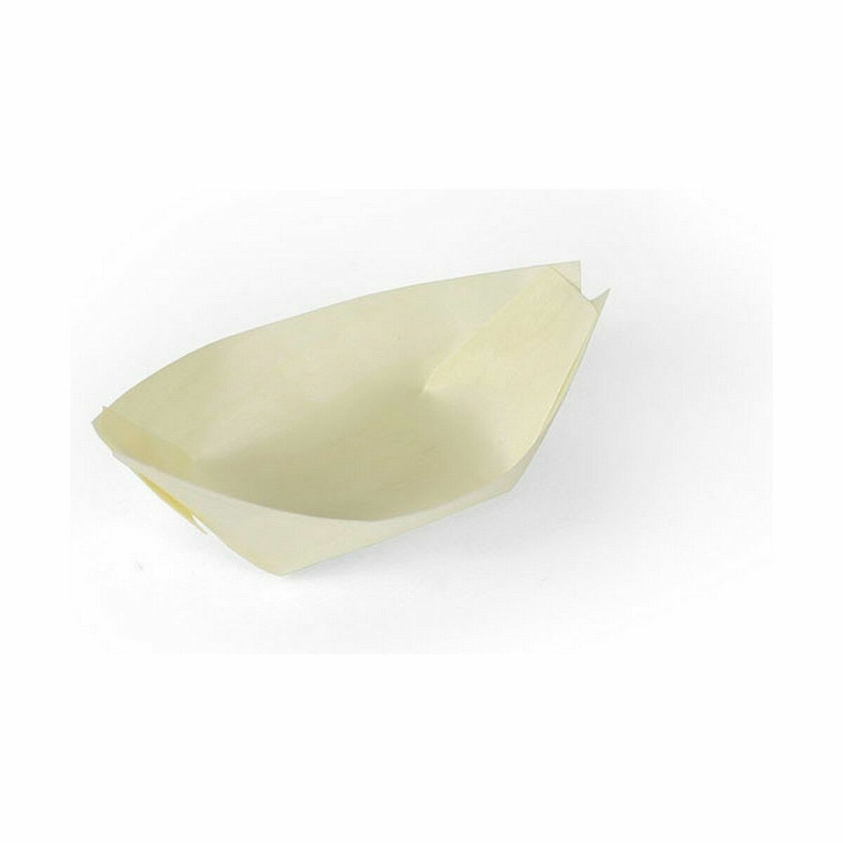 Kommenset Algon Wegwerp Hout 12 Onderdelen 10 cm (24 Stuks)