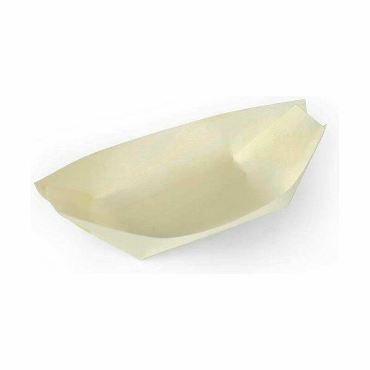 Kommenset Algon Wegwerp Hout 10 Onderdelen 12,5 cm (24 Stuks)