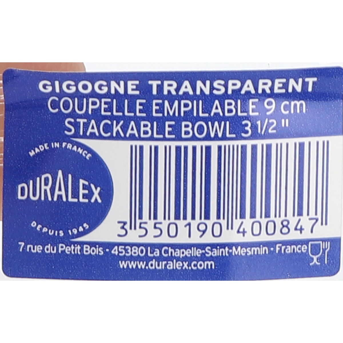 Image secondaire de Saladier Duralex Lys (72 Unités)