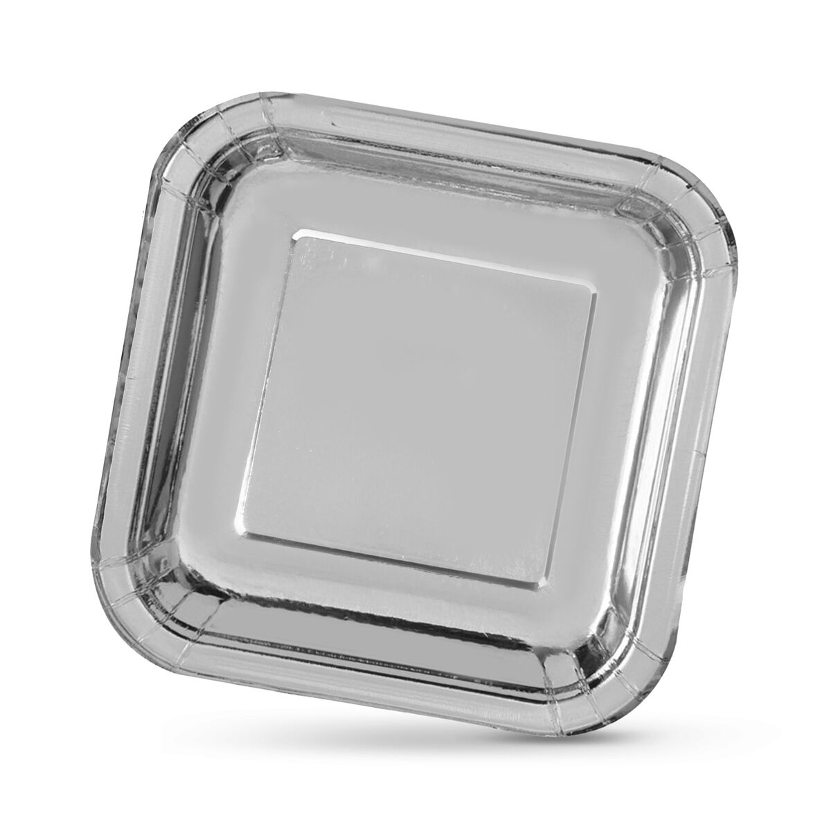 Image secondaire de Service de vaisselle Algon Argenté 26 cm 3 Pièces (18 Unités)