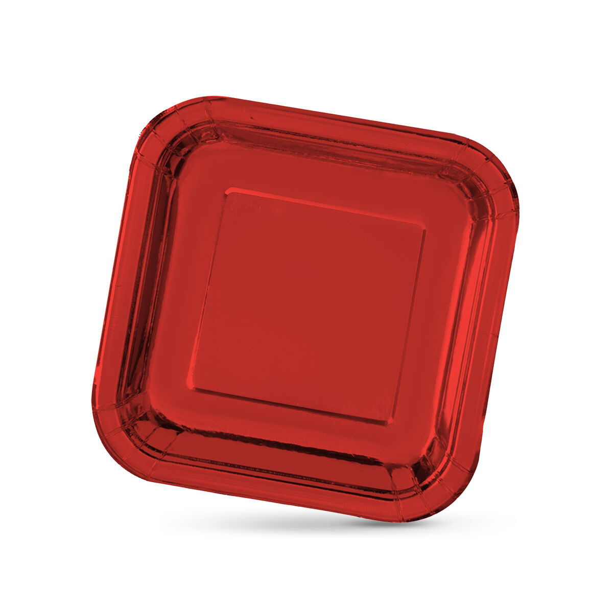 Image secondaire de Service de vaisselle Algon Rouge 23 cm 10 Pièces (18 Unités)