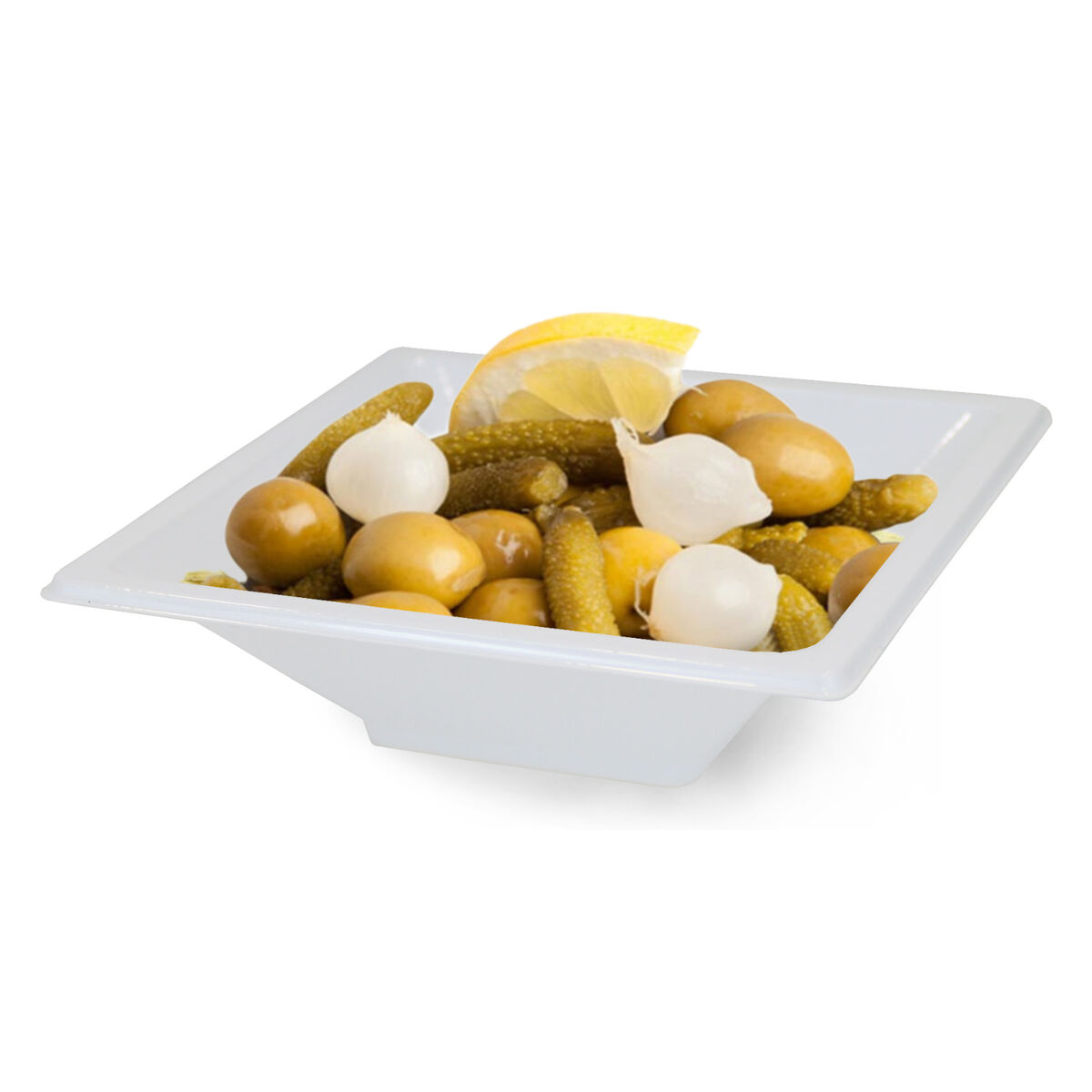 Image secondaire de Ensemble à apértif Algon Plastique 250 ml 12 x 12 x 2 cm 6 Pièces (36 Unités)