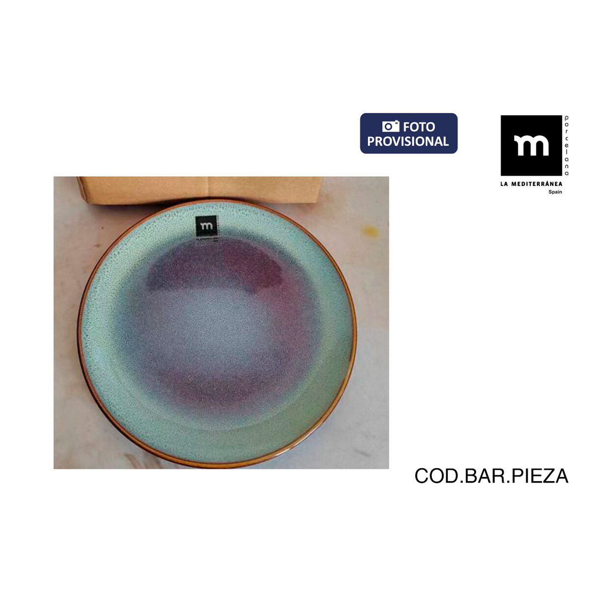 Image secondaire de Assiette plate La Mediterránea Melow (12 Unités)