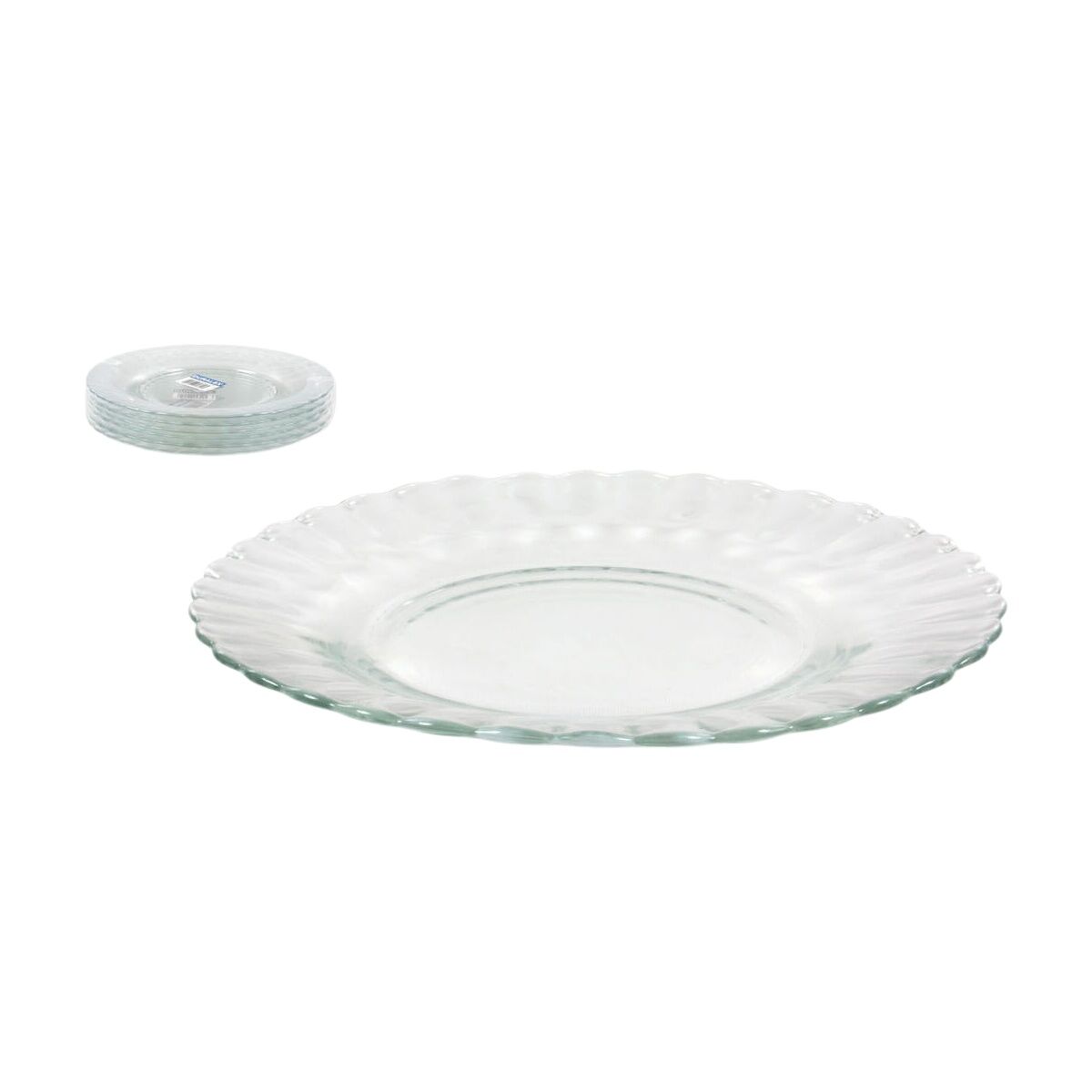 Image secondaire de Assiette à dessert Duralex Paris Ø 20 cm (48 Unités)
