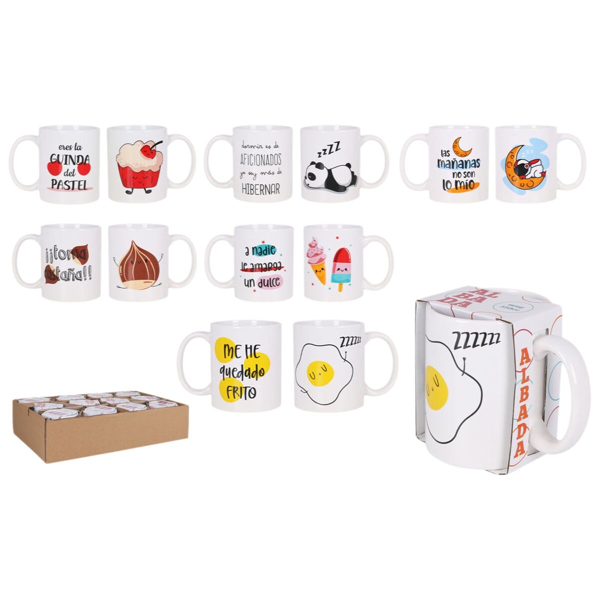 Image secondaire de Tasse mug Albada 350 ml (48 Unités)