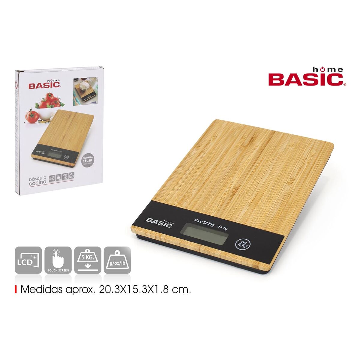 Image secondaire de balance de cuisine Basic Home (8 Unités)