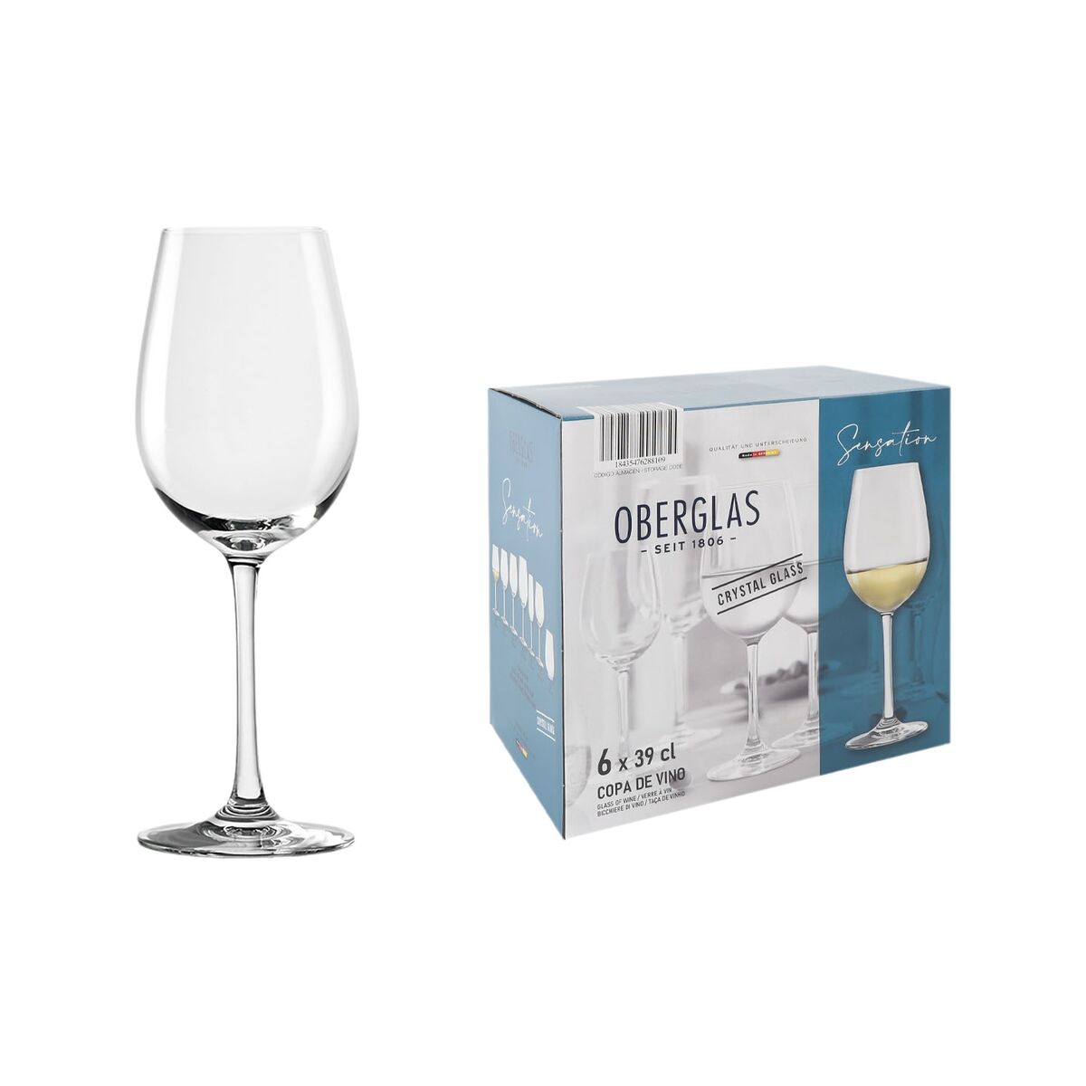 Image secondaire de Set de verres à vin Inde Sensation 390 ml 6 Pièces