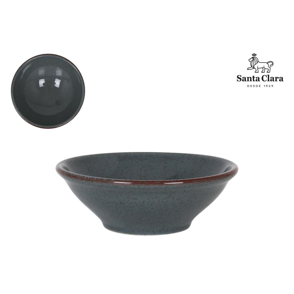Image secondaire de Bol Santa Clara Salvora Bleu Ø 16 cm (6 Unités)