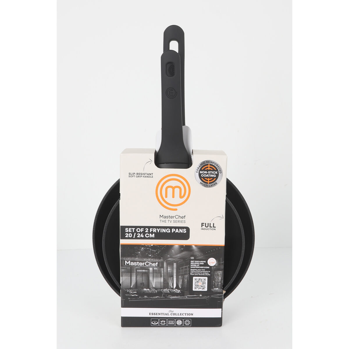 Image secondaire de Ensemble de poêles MasterChef 24 cm 20 cm (4 Unités)