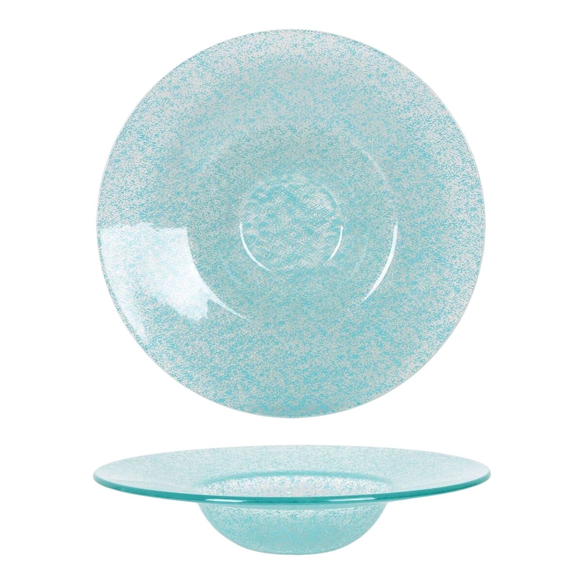 Image secondaire de Assiette creuse Samaritaine Turquoise Ø 24 cm (6 Unités)