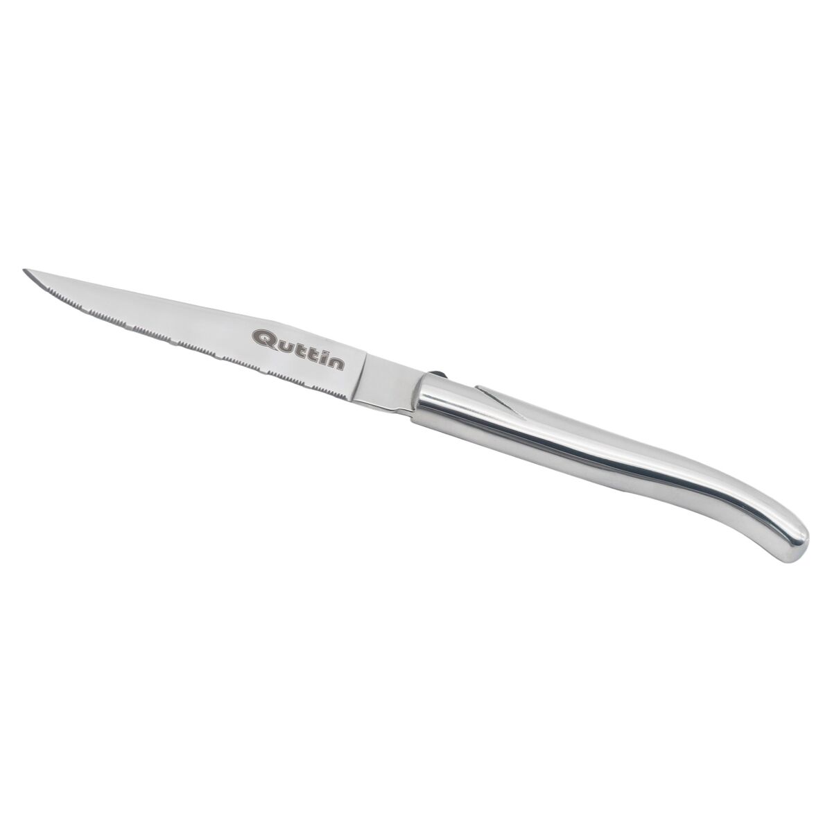 Image secondaire de Couteau à viande Quttin Kobe Argenté 10,5 cm (12 Unités)