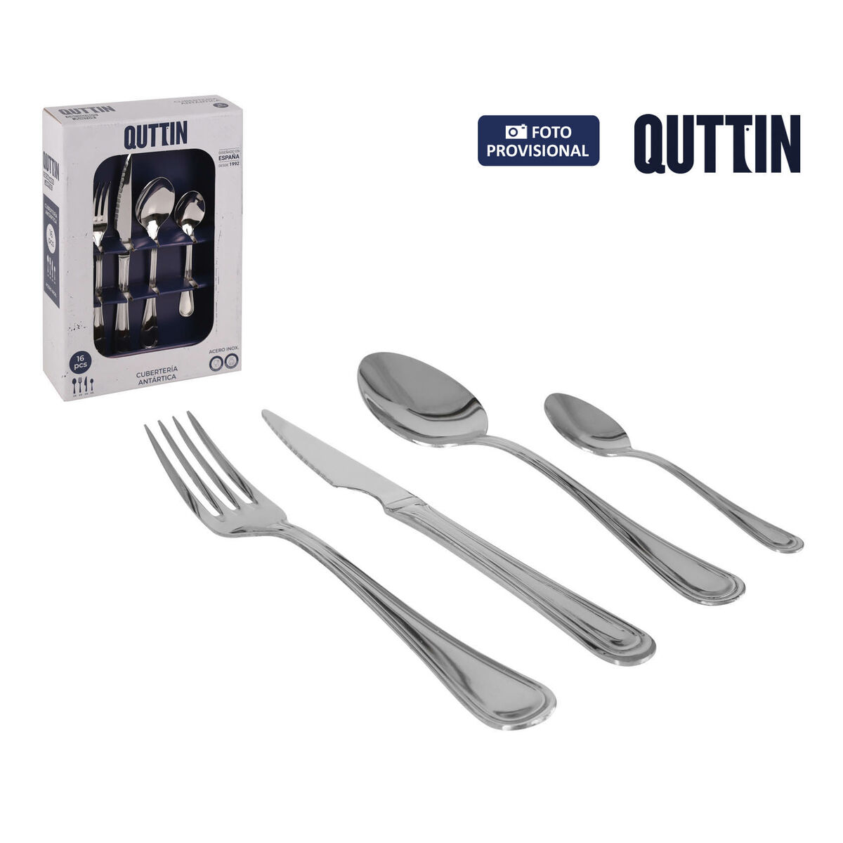 Image secondaire de Couverts Quttin Antartica (8 Unités)