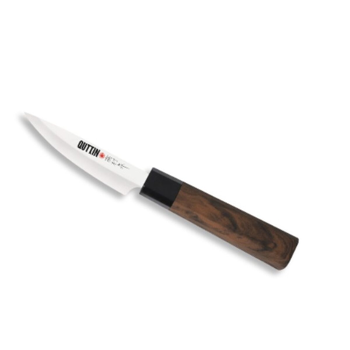 Image secondaire de Couteau de cuisine Quttin PETTY Takamura Marron Argenté 9 cm (12 Unités)