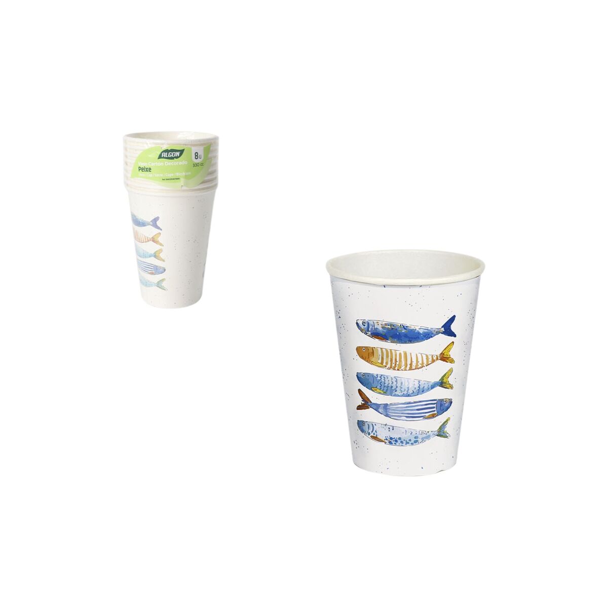 Image secondaire de Set de Verres Inde 330 ml 8 Pièces (18 Unités)