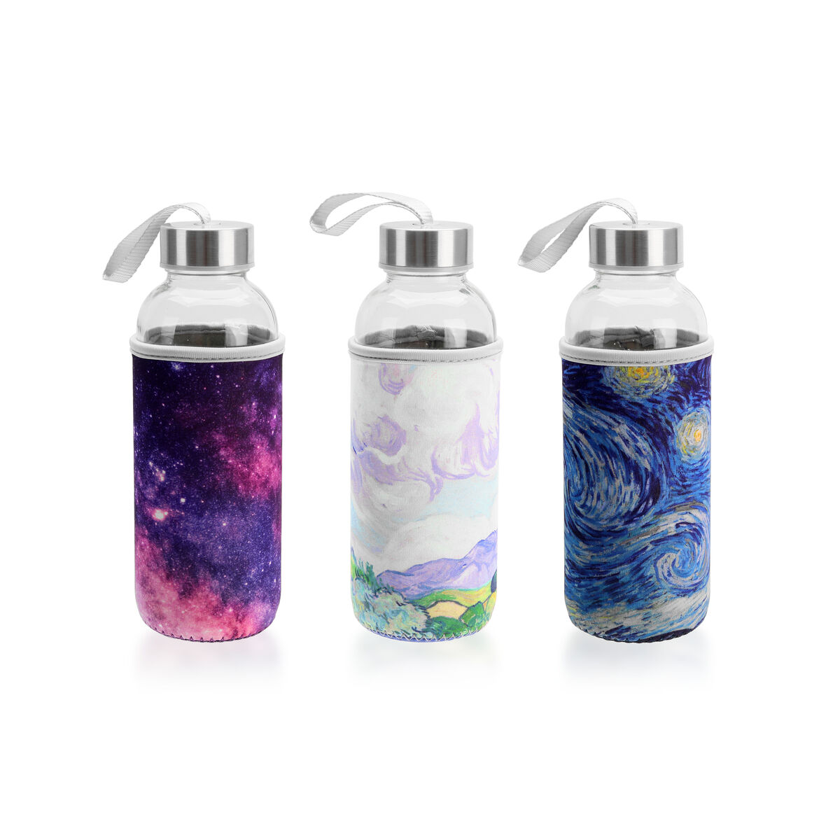 Image secondaire de Bouteille d'eau Bewinner verre 400 ml (24 Unités)
