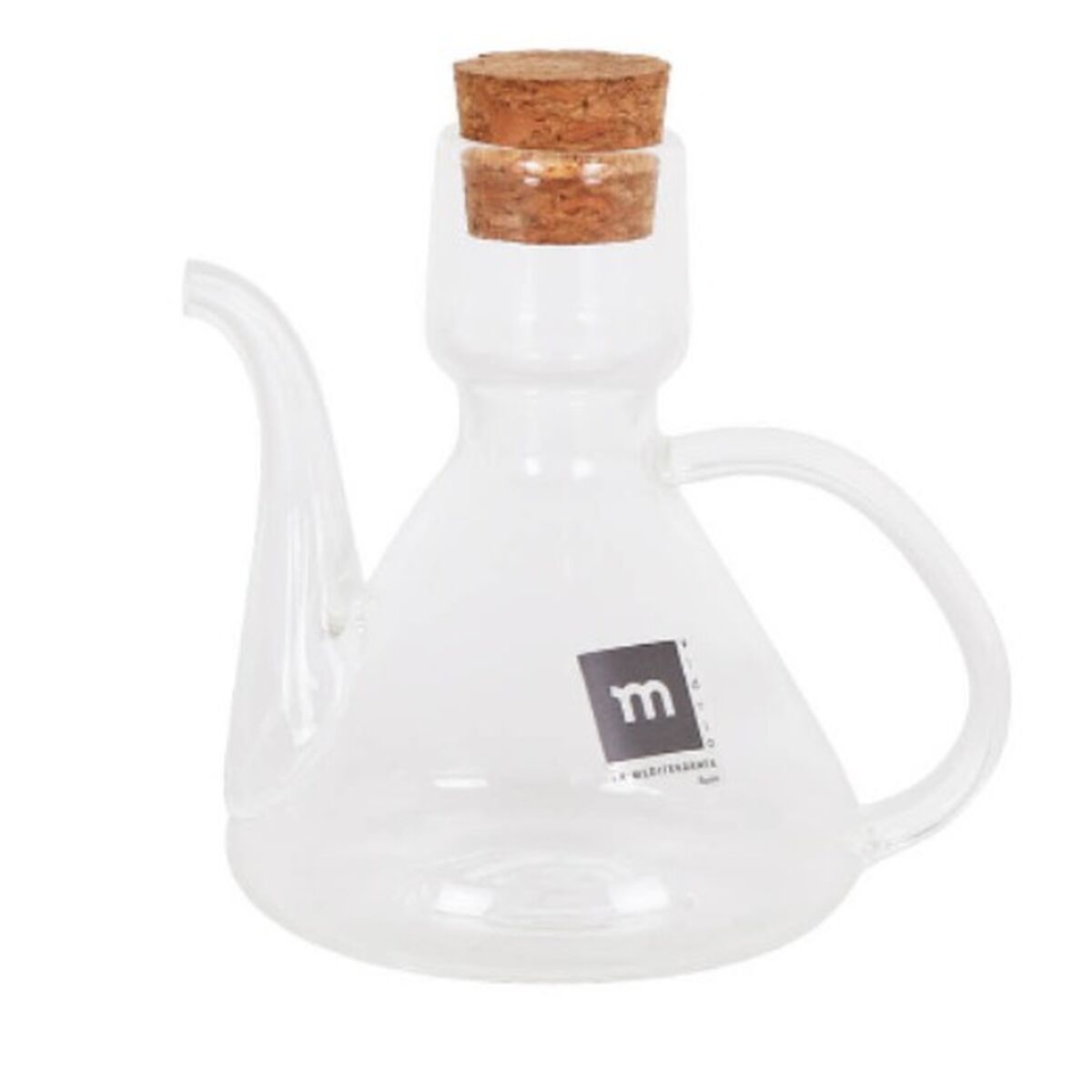 Image secondaire de Huilier La Mediterránea Bell Transparent Silicone Verre Borosilicaté 125 ml (18 Unités)