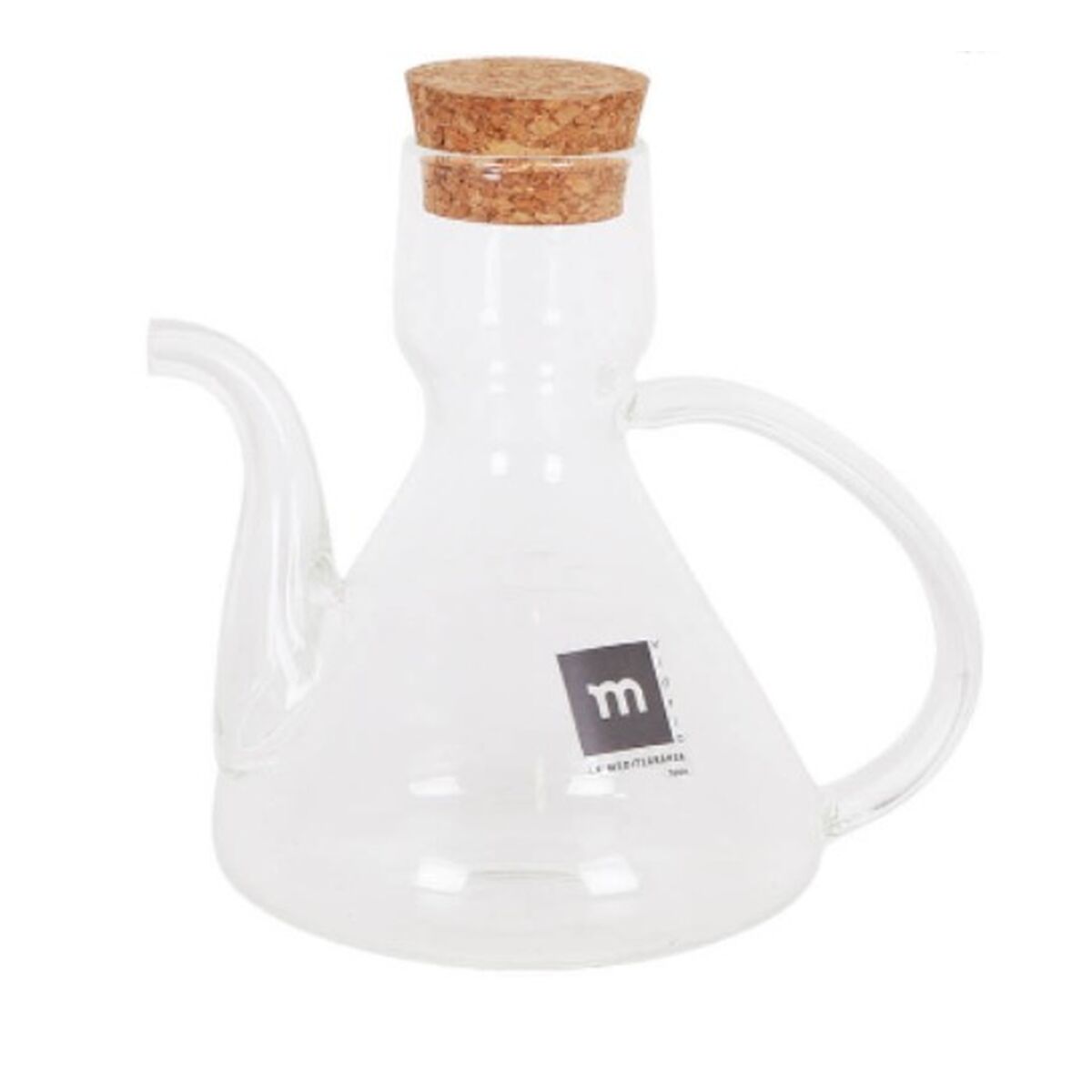 Image secondaire de Huilier La Mediterránea Bell Transparent Silicone Verre Borosilicaté 275 ml (8 Unités)