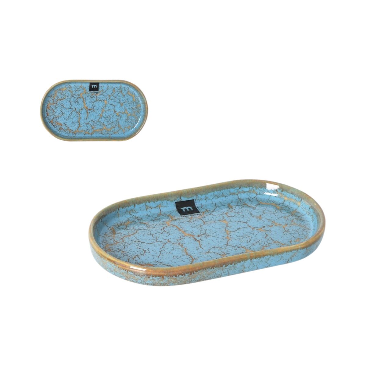 Image secondaire de Plat à Gratin La Mediterránea Scratch blue (18 Unités)