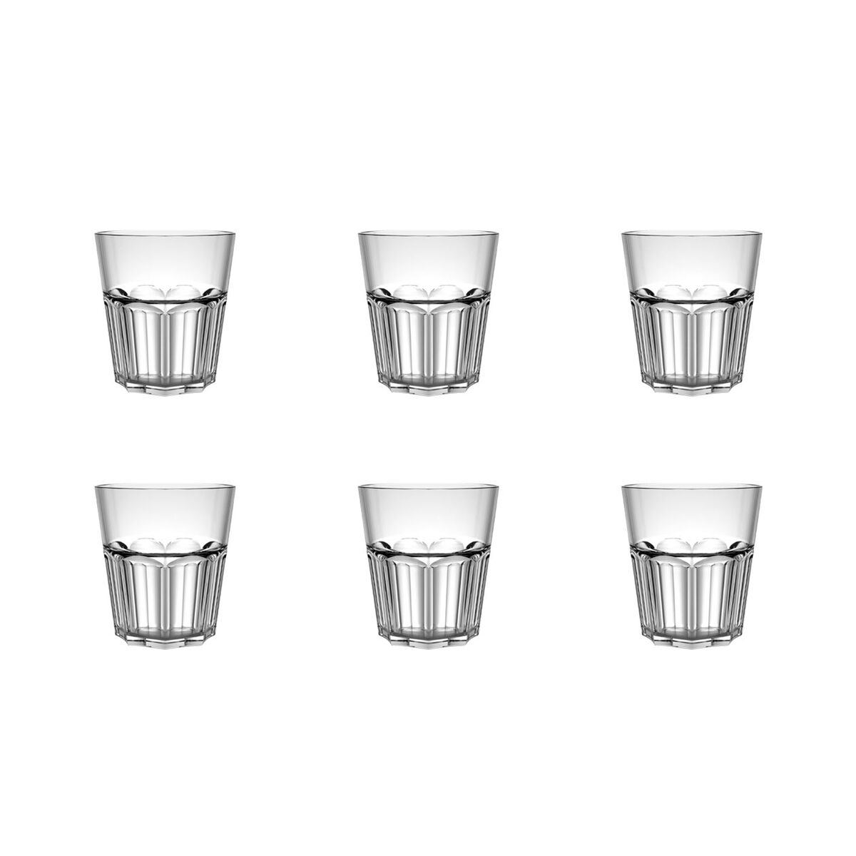 Set of Shot Glasses La Mediterránea Salor Transparent Glass 43 ml 6 Pieces (12 Units), view 3