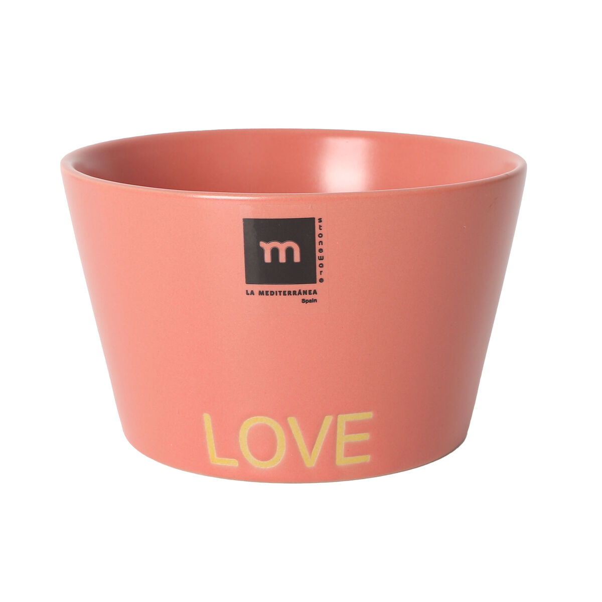 Image secondaire de Bol La Mediterránea Love&peace 650 ml (24 Unités)
