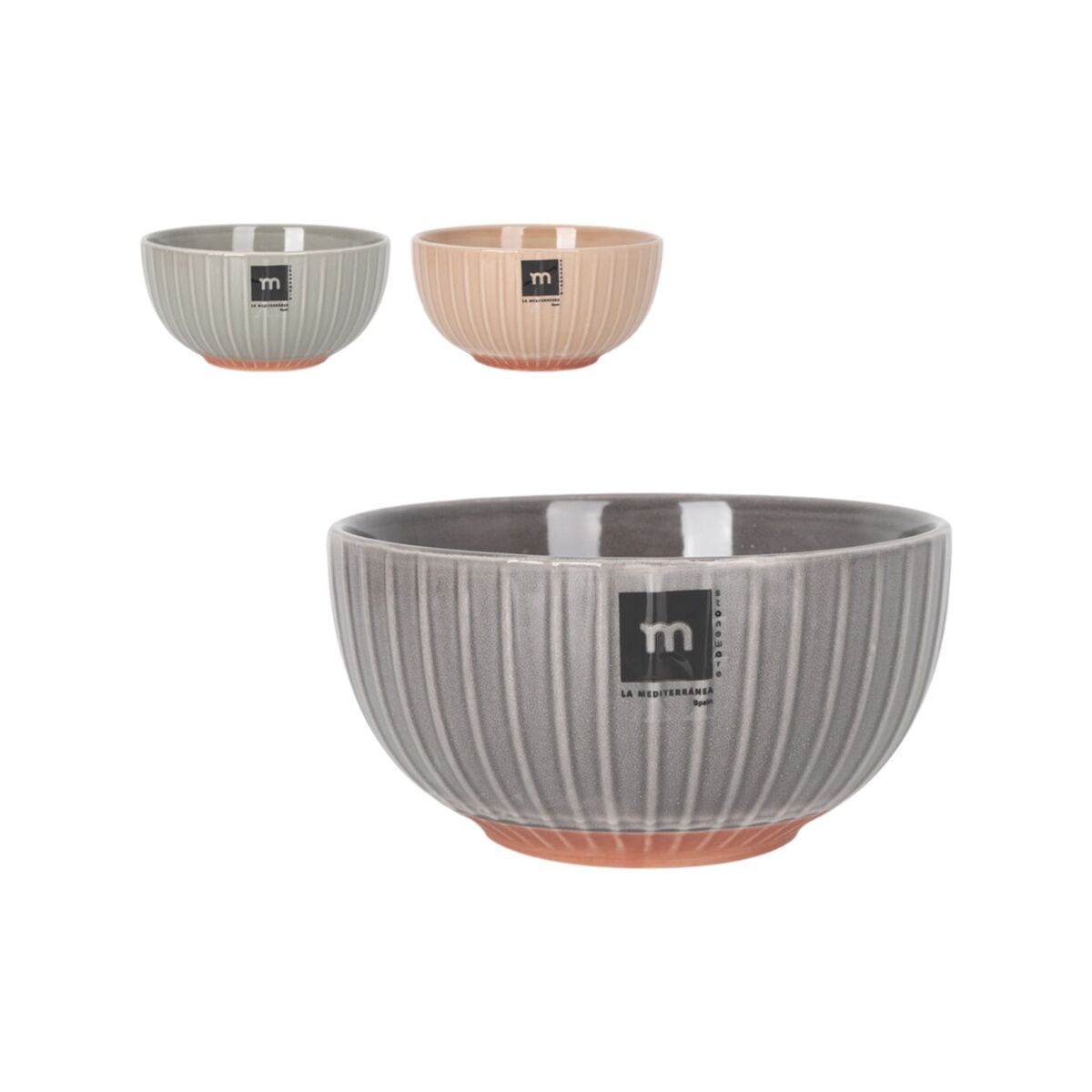 Image secondaire de Bol La Mediterránea Melody 500 ml 0,5 L (24 Unités)