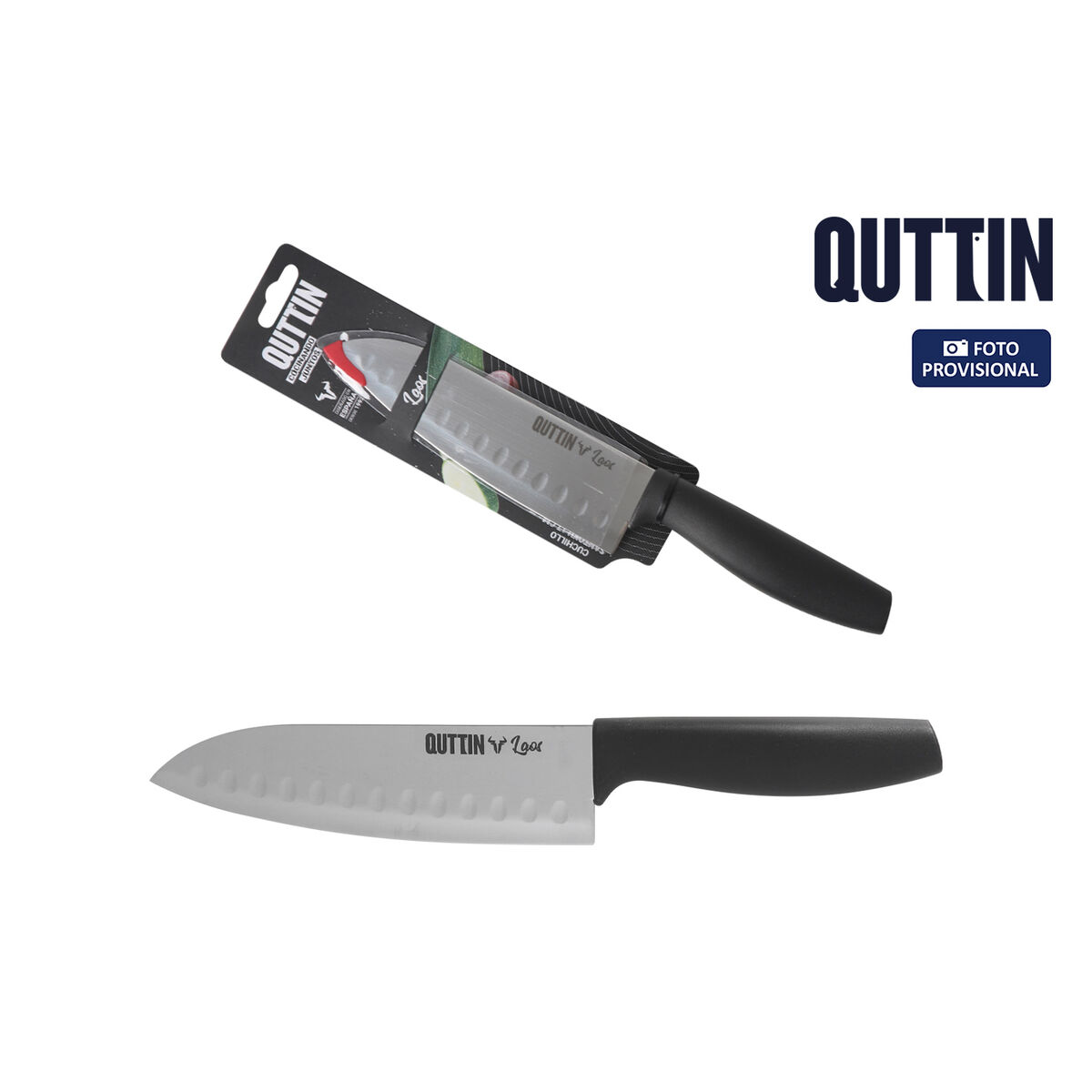 Image secondaire de Couteau de cuisine Quttin Laos 17 cm (24 Unités)