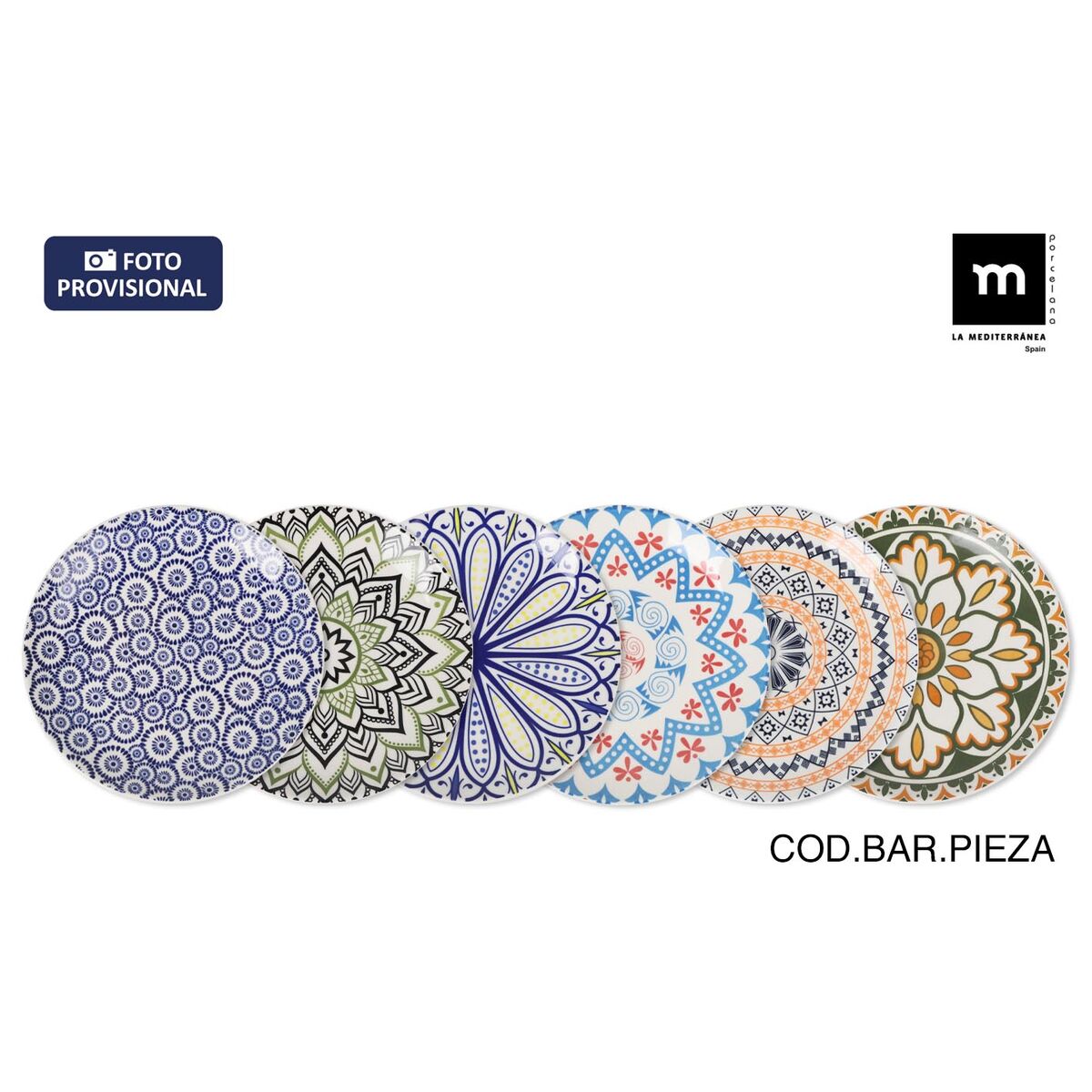 Image secondaire de Plat à Gratin La Mediterránea Kaito Ronde (18 Unités)