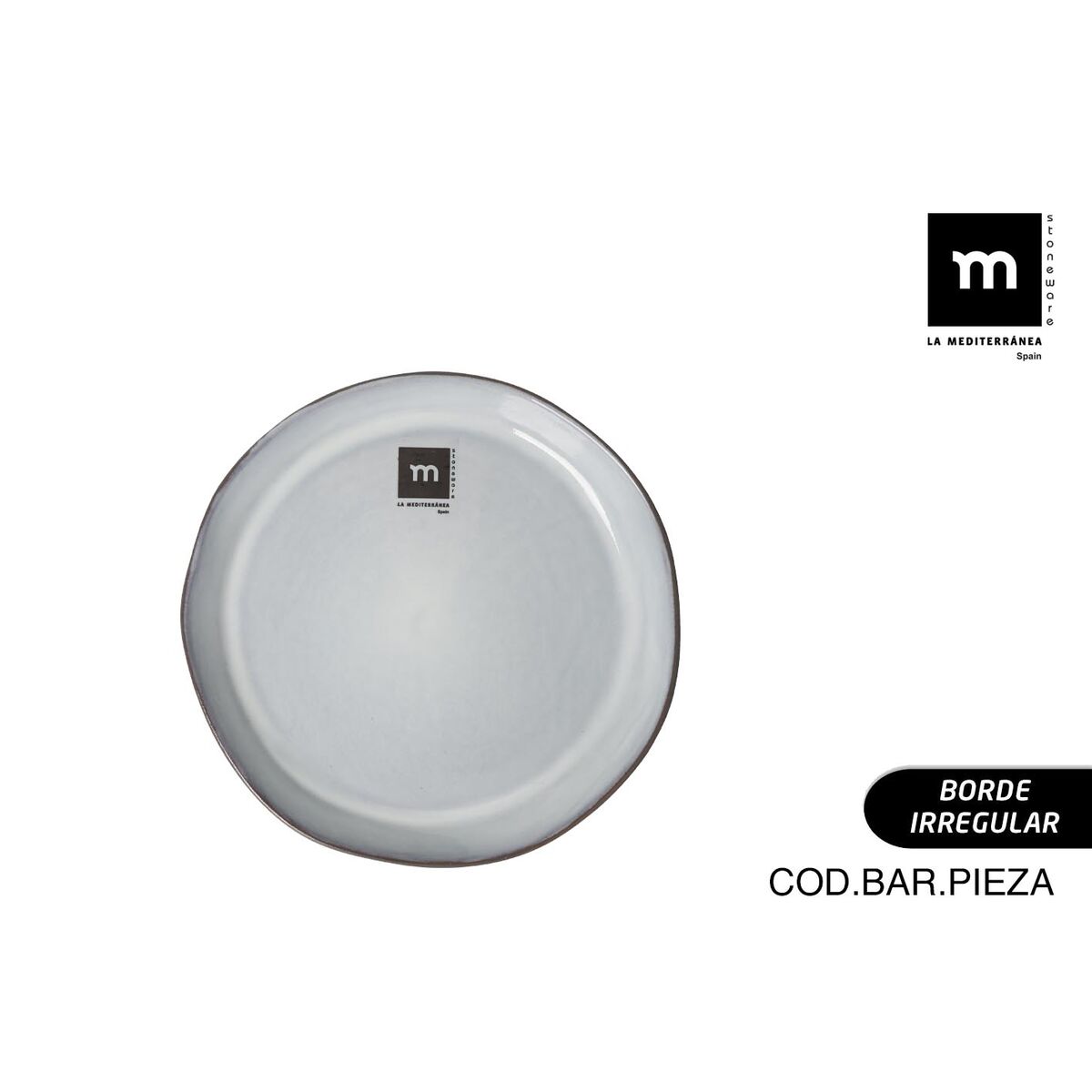 Image secondaire de Assiette plate La Mediterránea Black clay