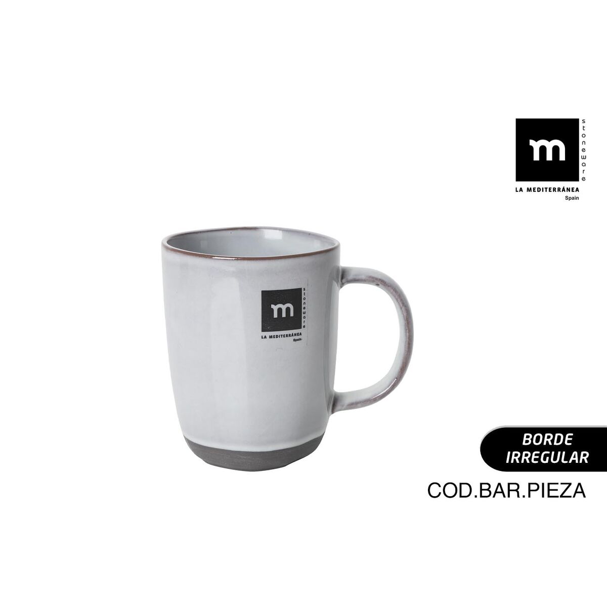 Image secondaire de Tasse La Mediterránea Black clay (24 Unités)