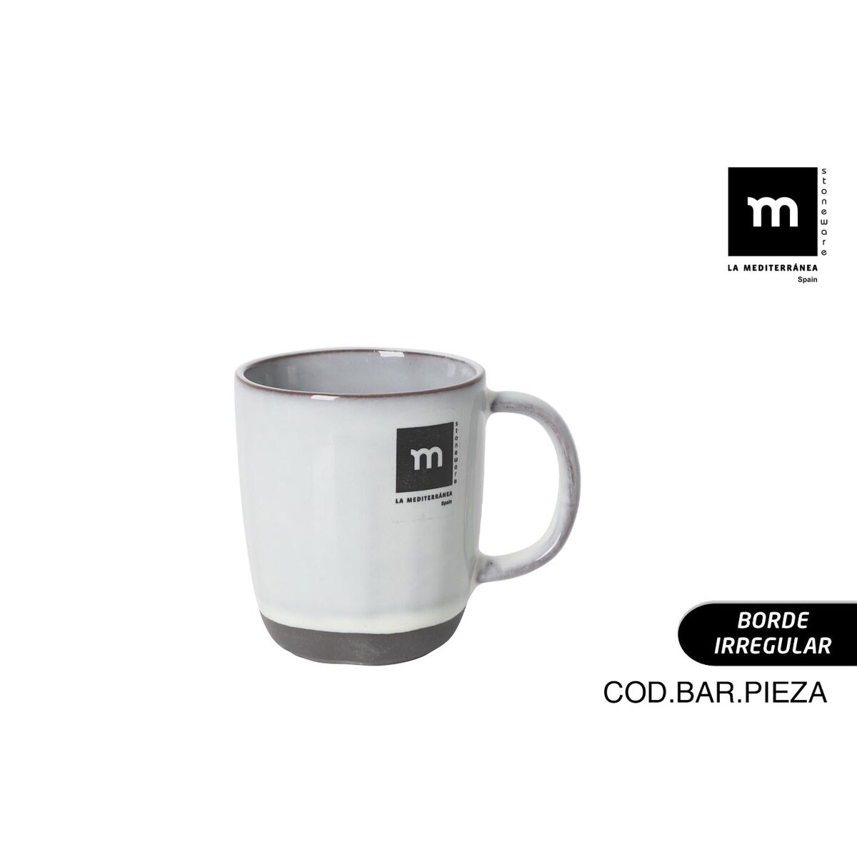 Image secondaire de Tasse La Mediterránea Black clay (36 Unités)