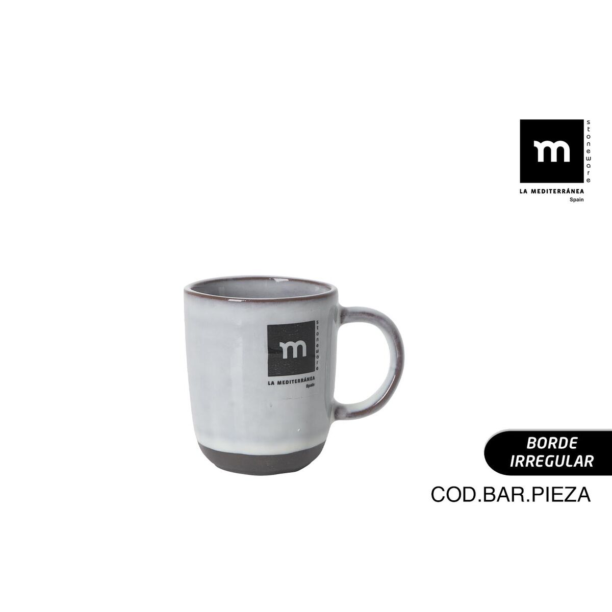Image secondaire de Tasse La Mediterránea Black clay (36 Unités)