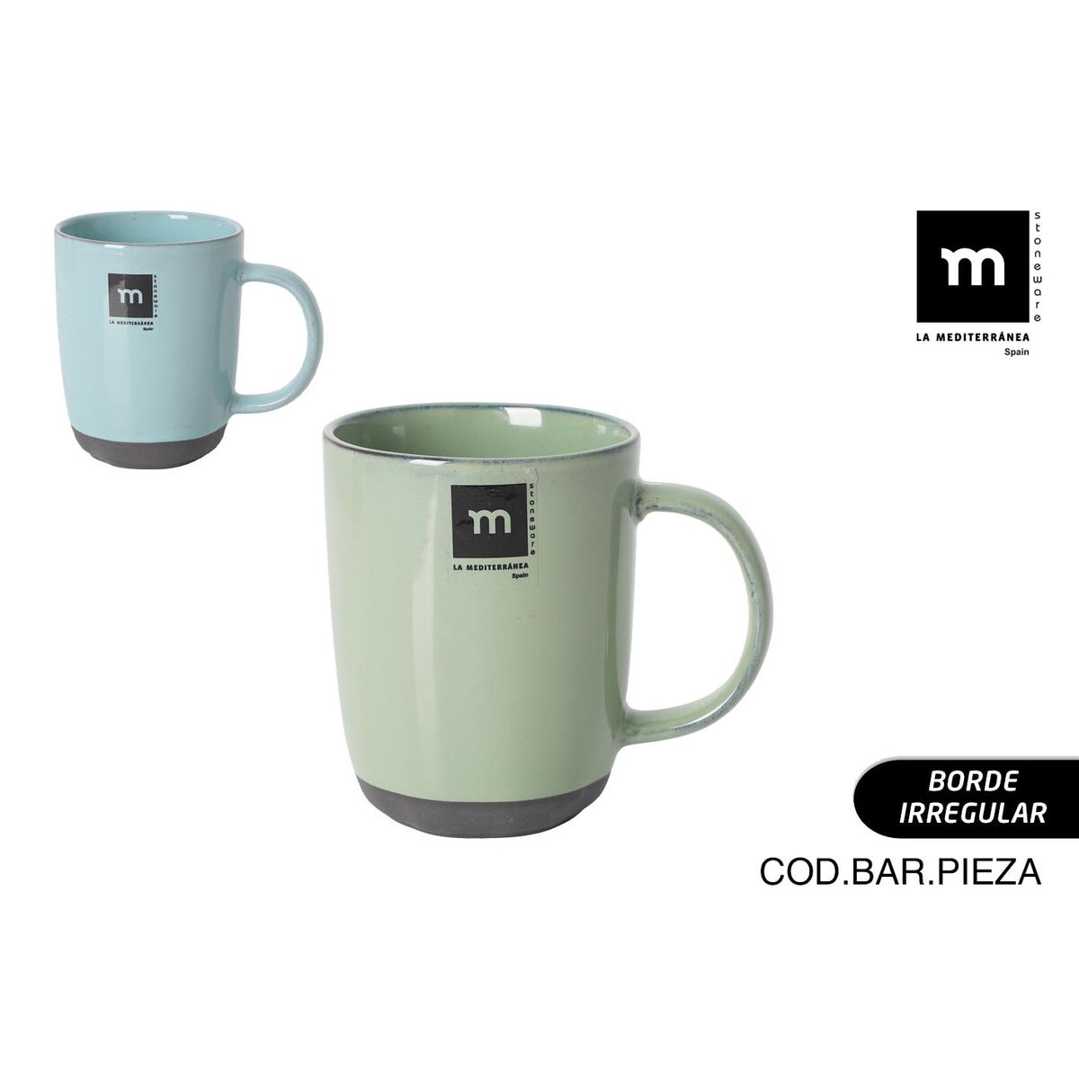 Image secondaire de Tasse La Mediterránea Black clay (24 Unités)