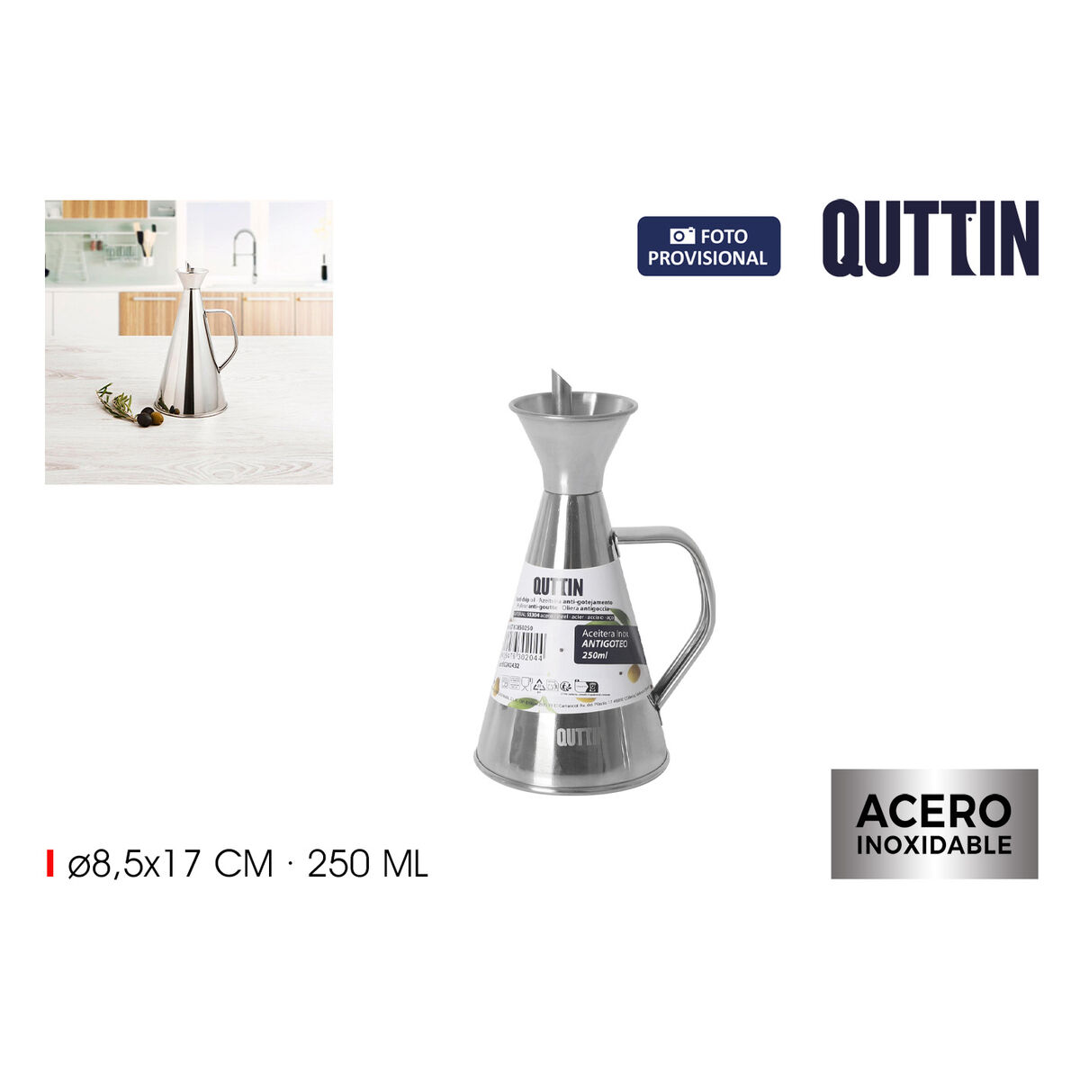 Image secondaire de Huilier Quttin (6 Unités)