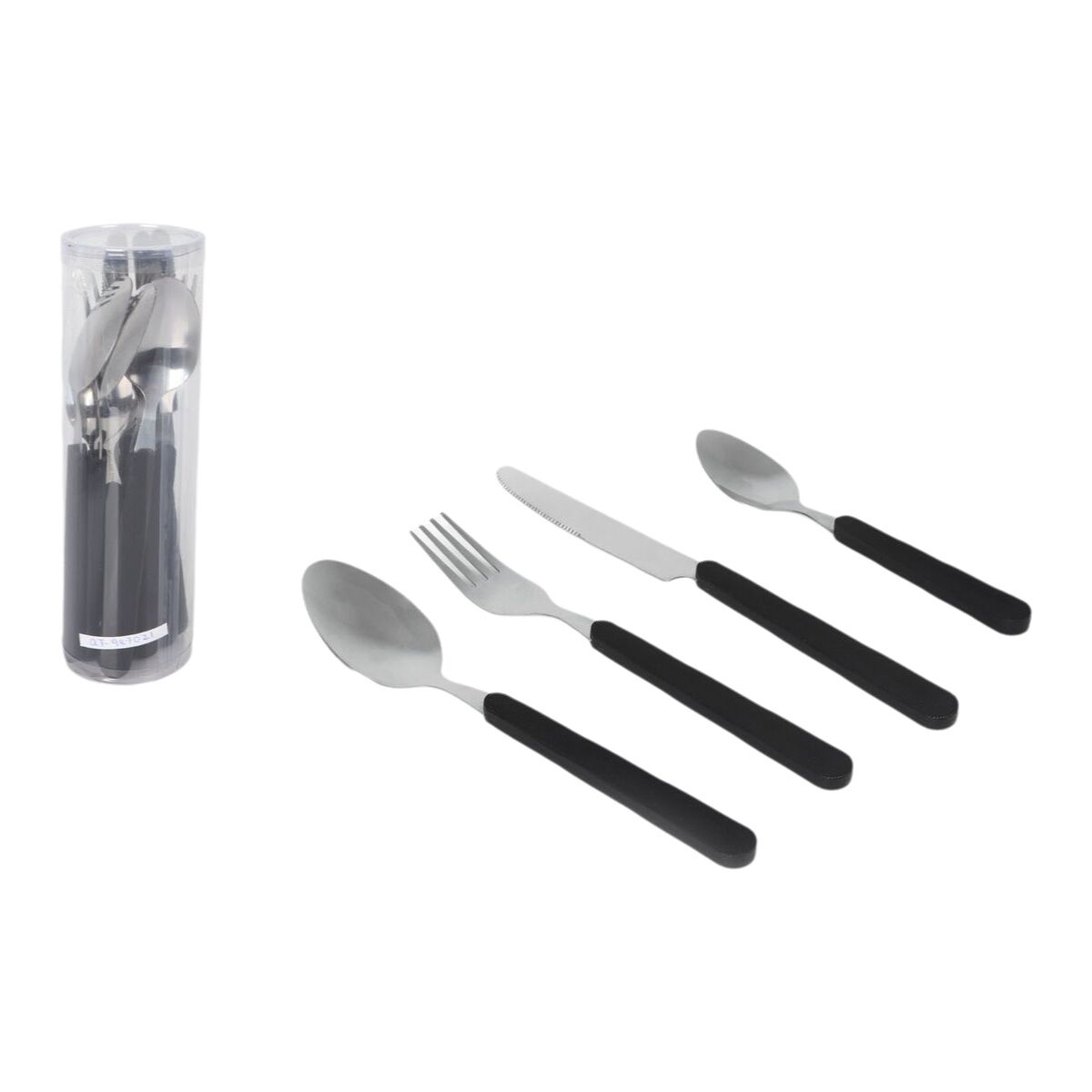 Image secondaire de Couverts Quttin Plastique 16 Pièces (6 Unités)