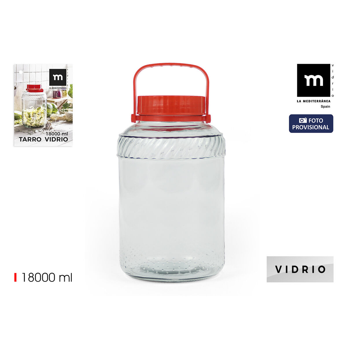 Tin La Mediterránea 18 L (2 Units)