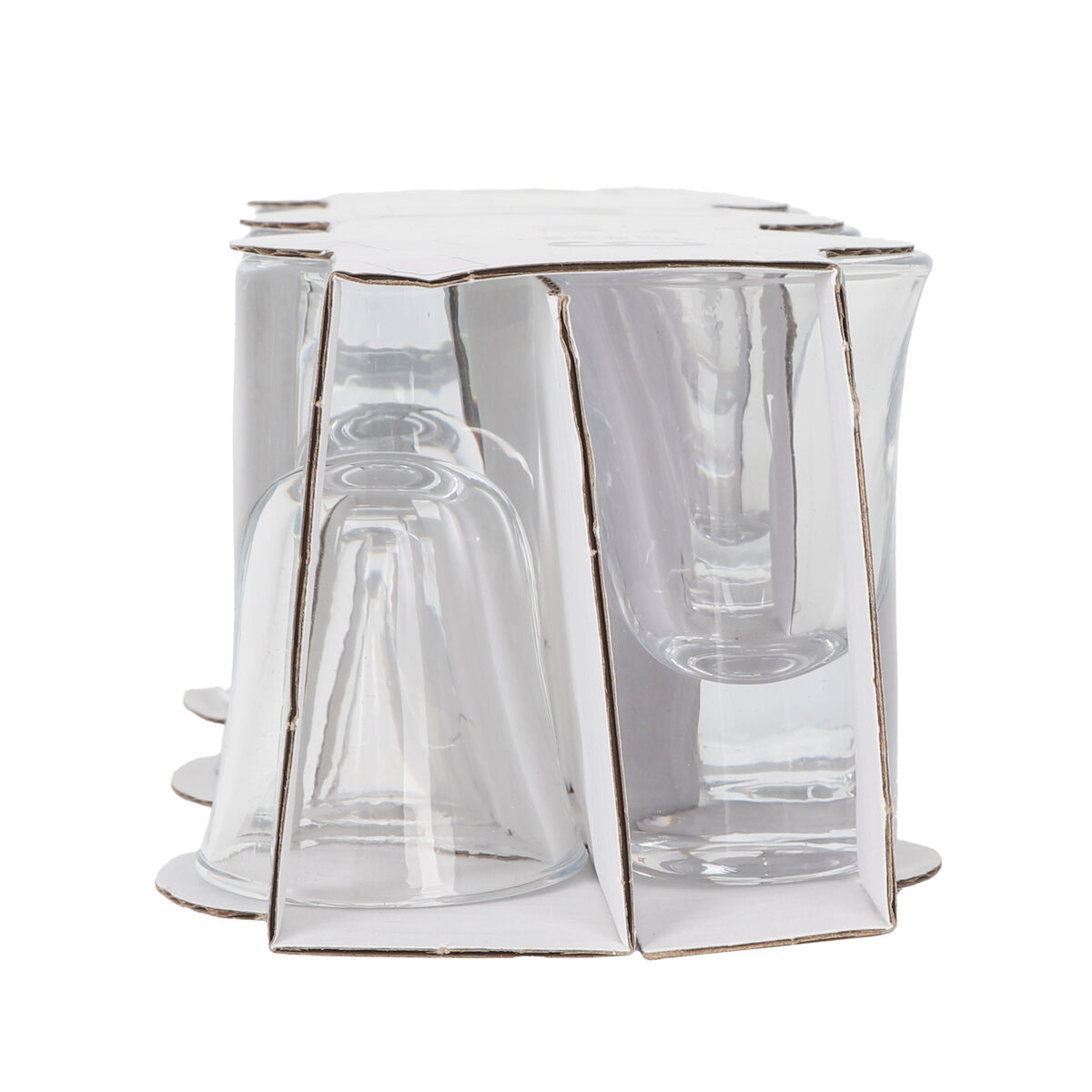 Set of Shot Glasses La Mediterránea Diva Transparent Glass 30 ml 6 Pieces (12 Units), view 4