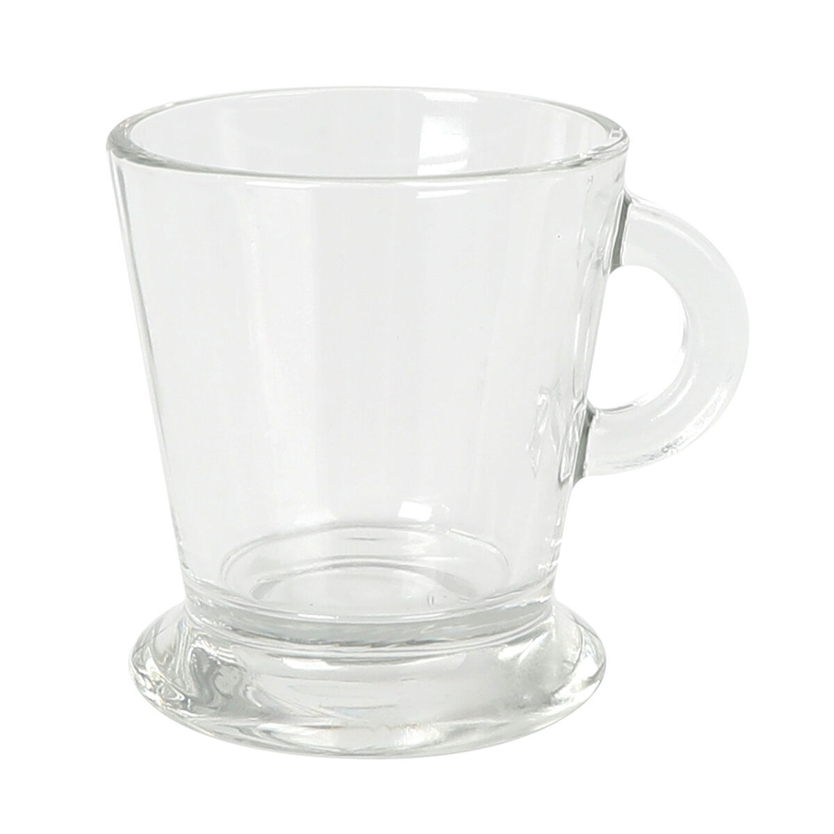 Piece Coffee Cup Set La Mediterránea Arlet Transparent Glass 3 Pieces (12 Units), view 4