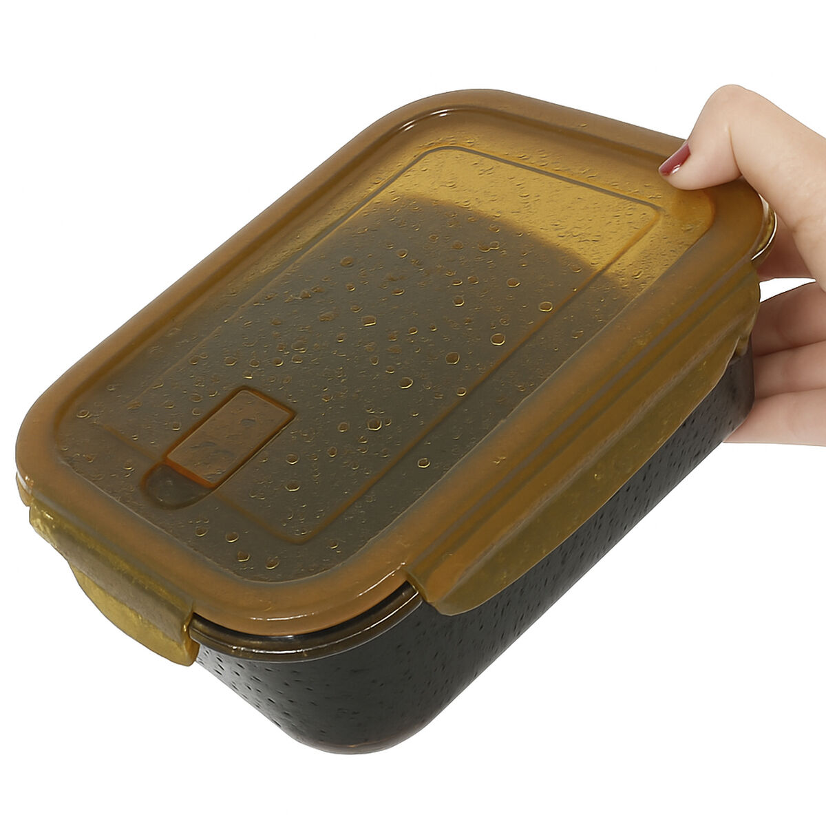 Lunch box Quttin Ambare Rectangular 1,5 L (6 Units), view 4