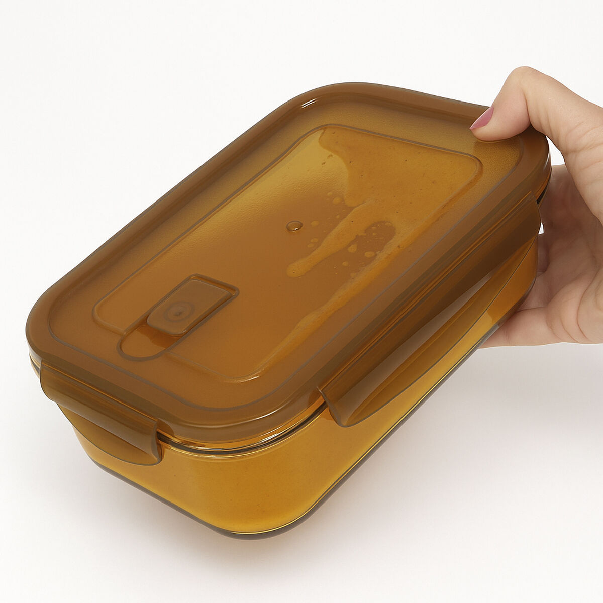 Lunch box Quttin Ambare Rectangular 1,5 L (6 Units), view 5