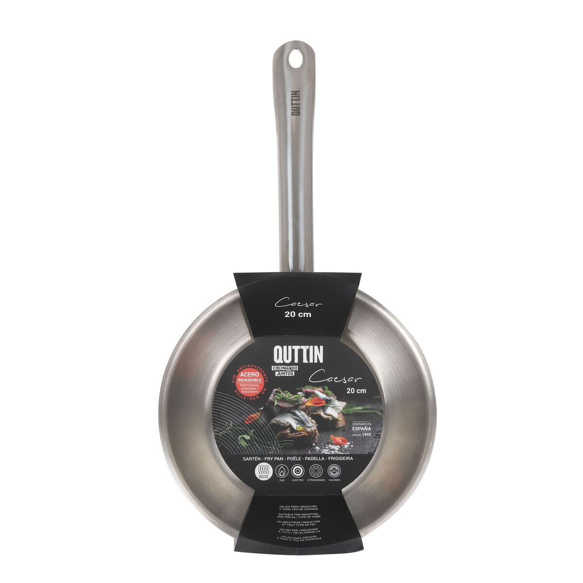 Pan Quttin CAESAR Silver Steel (6 Units), view 2