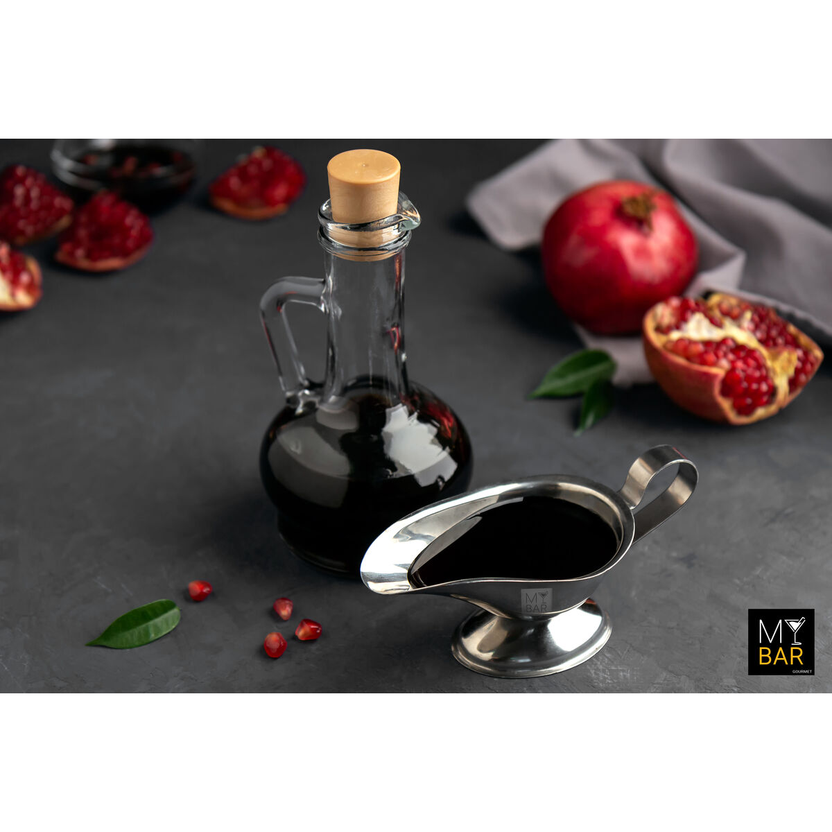 Sauce Boat My Bar Steel 150 ml Silver (12 Units), view 4