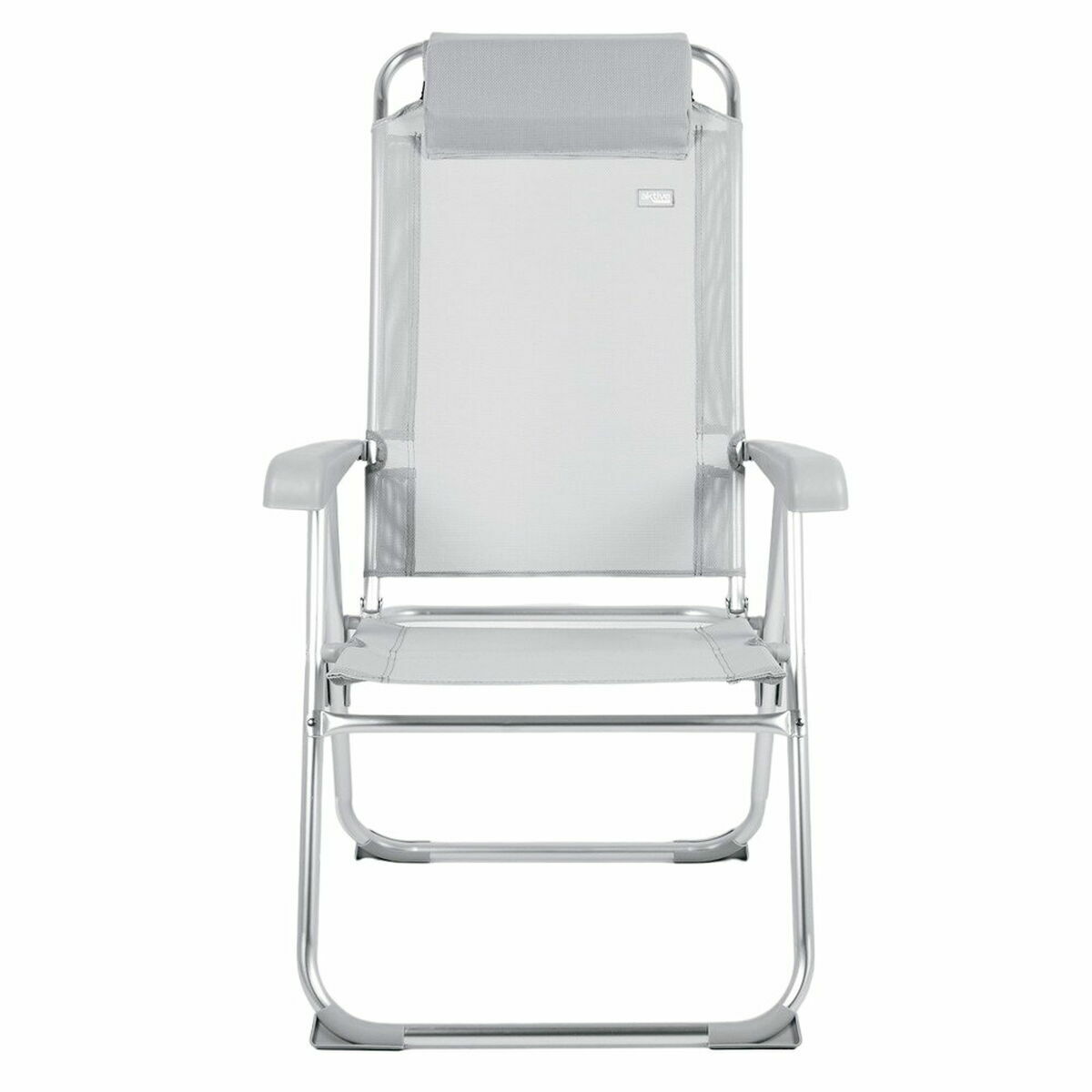 Folding Chair Aktive Reclining Grey 44 x 55 x 101 cm