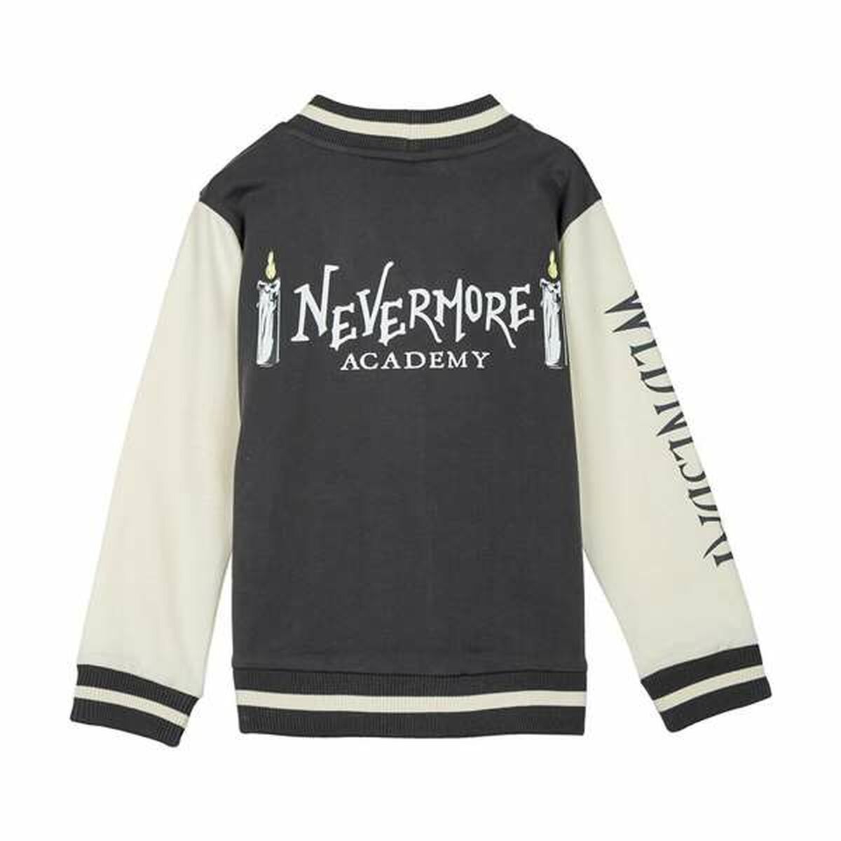 Image secondaire de Veste de Survêtement pour Enfants Wednesday Gris foncé